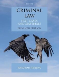 Criminal Law Text Cases Materials