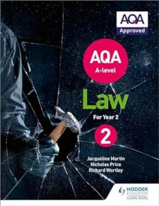 AQA Level Law Year 2