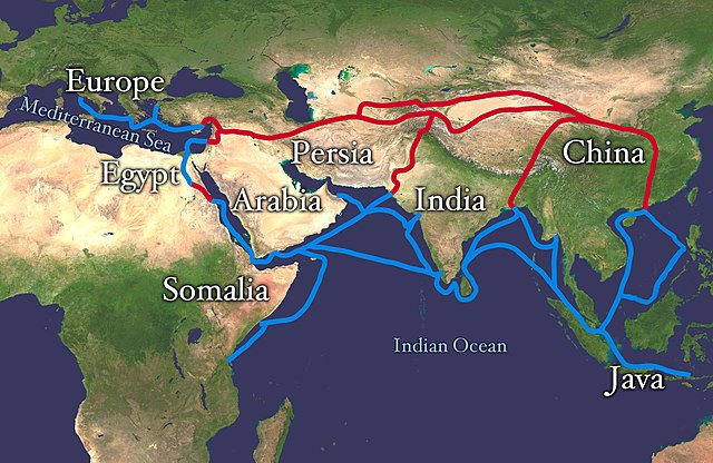 The silk road