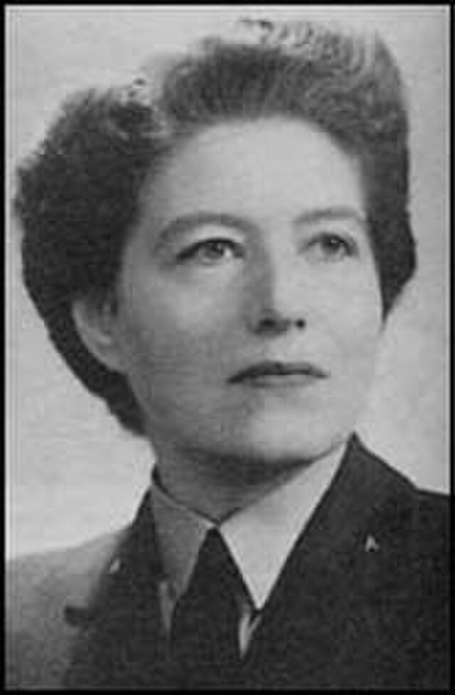 Vera Atkins was a Key Female figure in World War Two Britain's SOE.